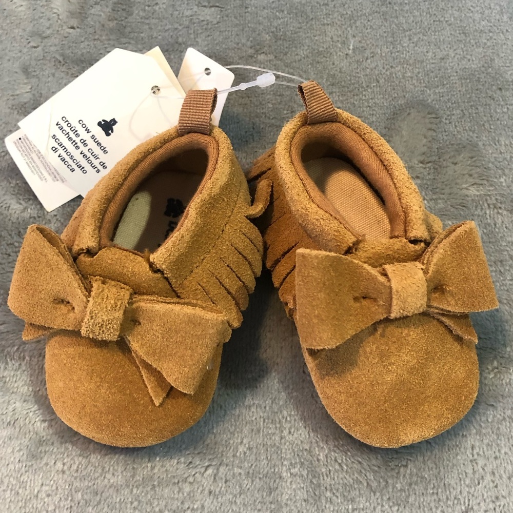Super Cute Baby GAP Leather Moccasins